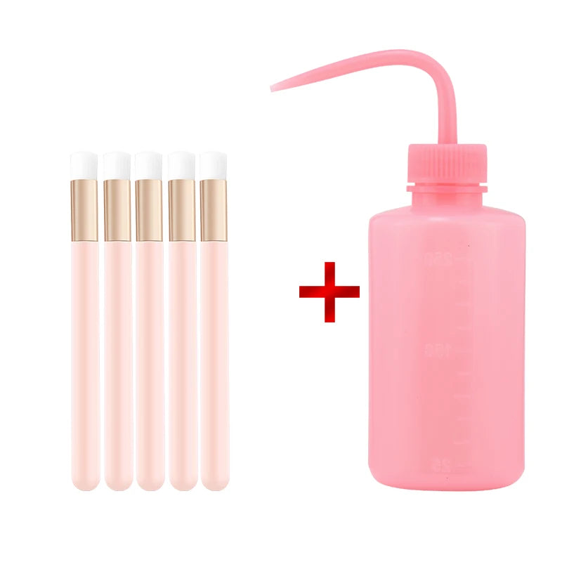 Lashtalk Mousse Clean Brush Bottle Eyelash Extensions Makeup Tools Fake Lash Shampoo Brush Washing Skin Care Beauty Health - BlissFully