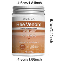 Bee Venom Firming Abdominal Cream - Plant-Based, Moisturizing and Moisturizing Contains Hyaluronic Acid Suitable for All Skin Types, Gentle for Sensitive Skin, Turmeric Skin Care - BlissFully