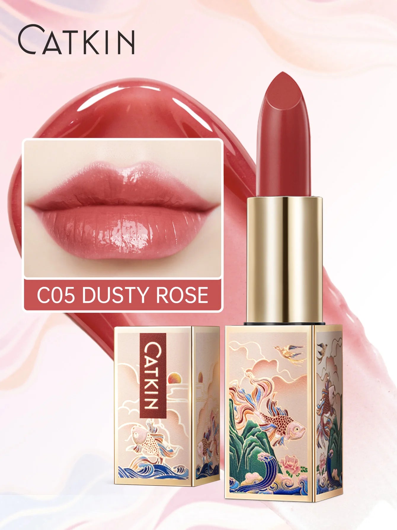 CATKIN SPARKLING LIP BALM MOONLIGHT COLOR-CHANGING LIP STICK - NEW SERIES