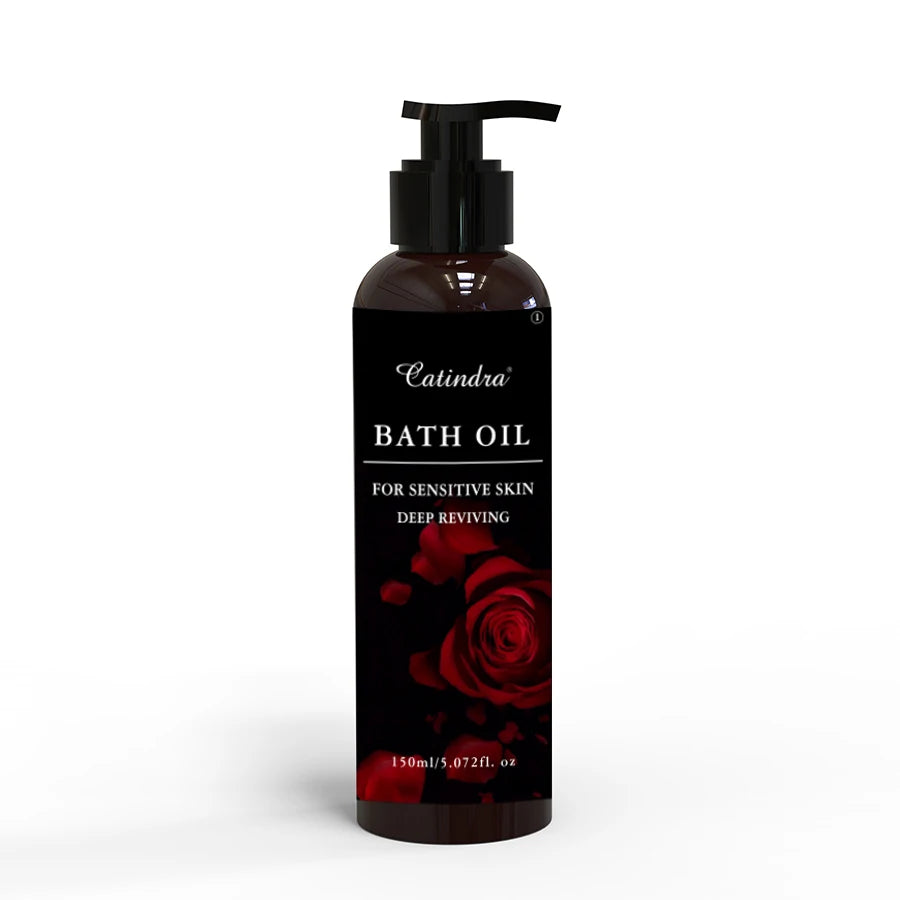 Moisturizing Bath Essential Oil Deep Cleansing Exfoliating Moisturizing Skincare Bath Oil Products to Brighten Skin Stone 150ml