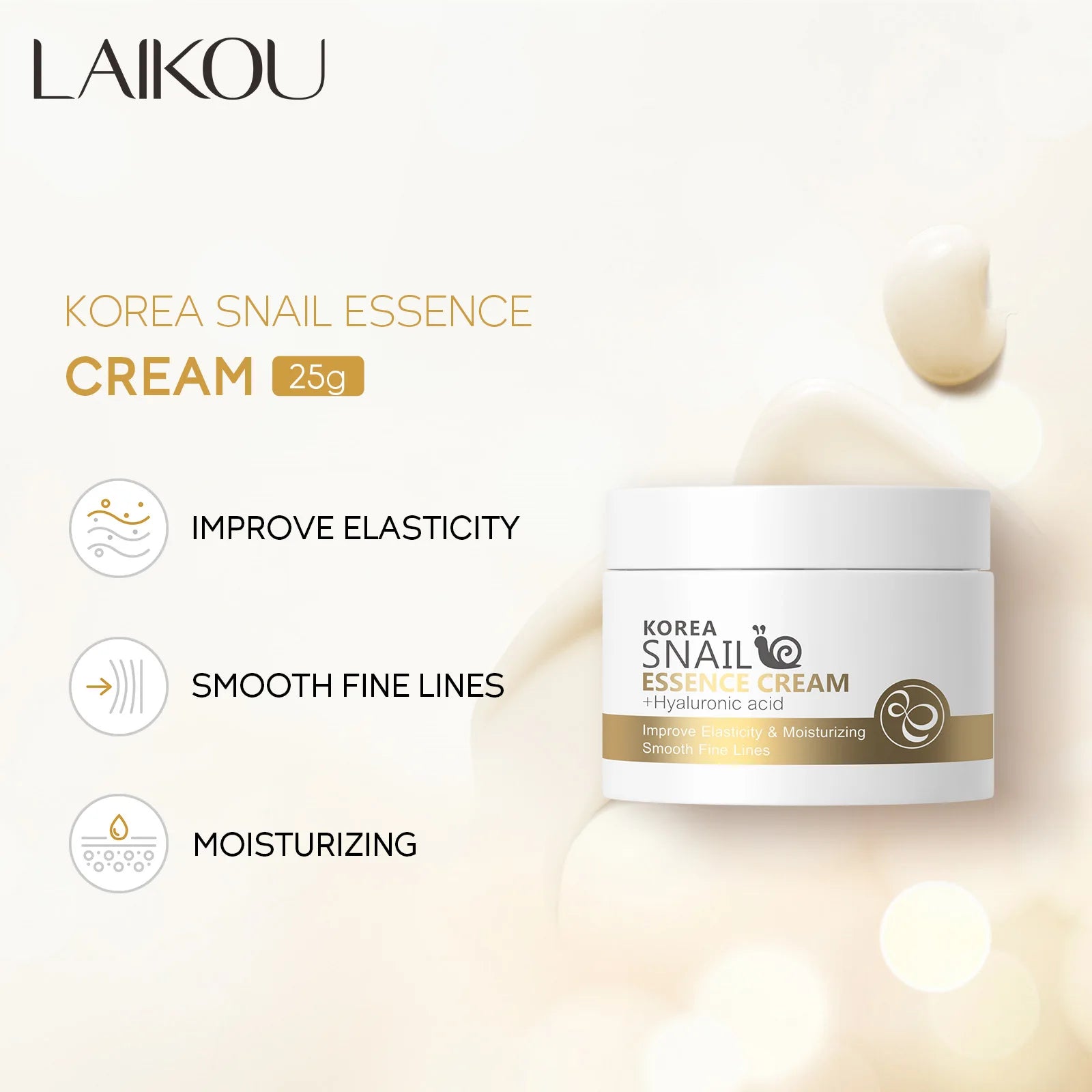 Snail Collagen Face Cream Anti-aging Moisturizing Nourish Repair Face Damaged Lift Firm Smooth Whitening Skin Care Day Cream - BlissFully