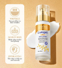 SADOER Collagen Facial Serum Face Lotion Moisturizing Face Emulsion Oil Control Water Replenishment Refreshing Facial Essence - BlissFully