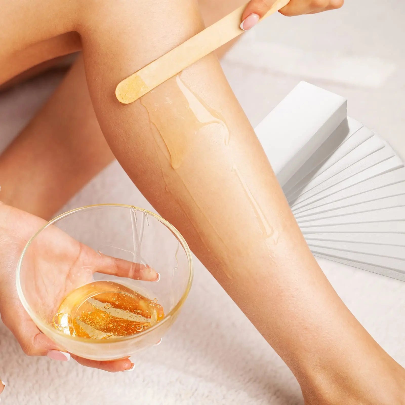 Professional Hair Removal Tool Depilatory Paper Nonwoven Epilator Women Wax Strip Paper Shaving Roll Waxing Smooth Legs
