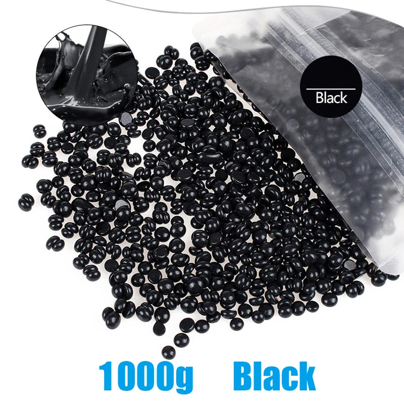 1000g/200g/50g  Hot Wax Hair Removal Depilatory Waxing Wax Beads For Wax Heater Painless for Body Hairs Removal Beans