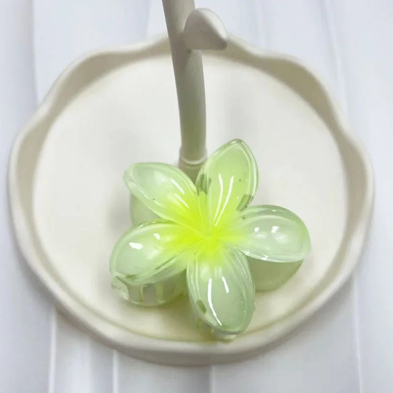 Large Flower Claw Clips For Women Fashion Hair Claw Hair Clamps Girls Matte Hairpins Sweet Headwear Barrette Hair Accessories