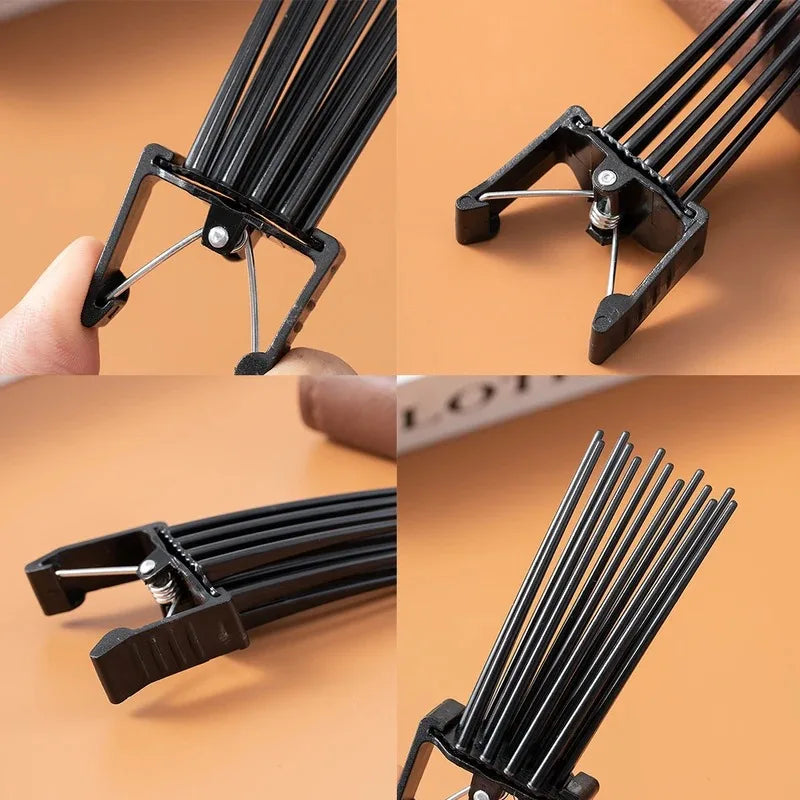 New Simple Fluffy Hairpin Curling Roots High Natural Fluffy Hair Clip Women Hair Curler Hair Curler Styling Fluffiness Tool Comb - BlissFully