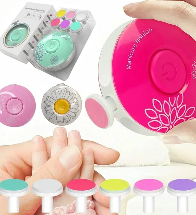 Electric Baby Nail Trimmer Kid Nail Polisher Tool Baby Nail Clipper Cutter for Newborn Baby Hygiene Kit Infant Manicure Scissors