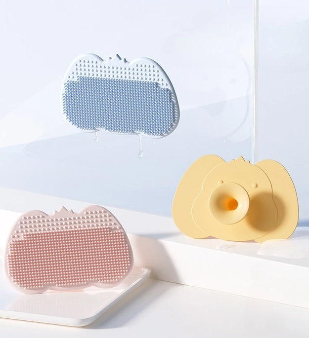 Soft Silicone Baby Bath Head Massage Brushes Cartoon Koala Hair Washing Brush Scalp Comb for Newborn Bath Tool Washing Hair Tool