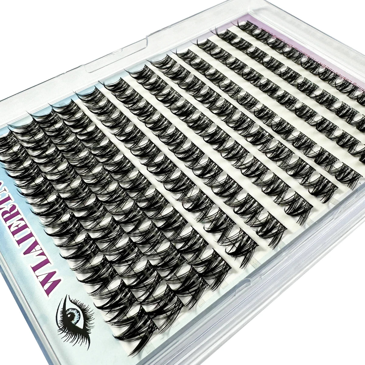 3D DIY Segment False Eyelashes Manga False Eyelash Natural Anime Eyelash Cosplay 3D Spiky Wispy Thick Reusable Cluster Lashes