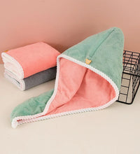 Ultra-Absorbent Microfiber Hair Towel - Double-Layered, Quick-Dry Design - Ideal for Shower, Gym & Spa Use - BlissFully