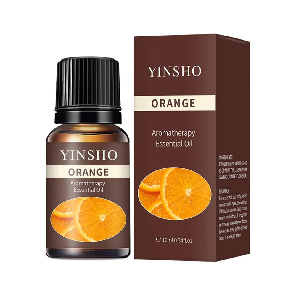 13 Flavors 10ml Essential Oils For Aroma Diffuser Air Humidifier Home Water-soluble DIY Versatile Deodorizing Spray Refresher