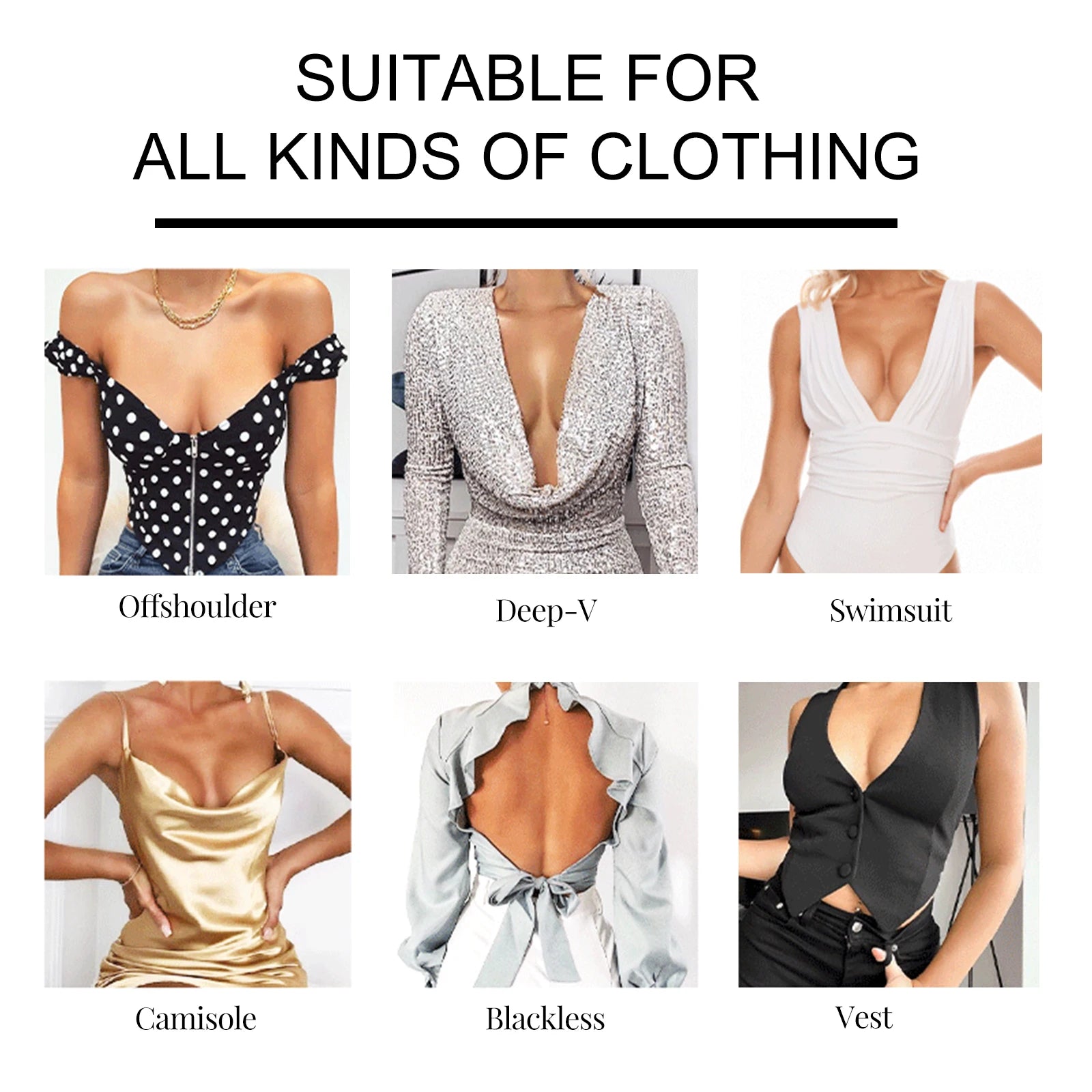 1 Roll Breast Care Patch Invisible Bra Stickers Breathable Waterproof Sweat Proof Chest Lifting Anti Glare Body Care Product