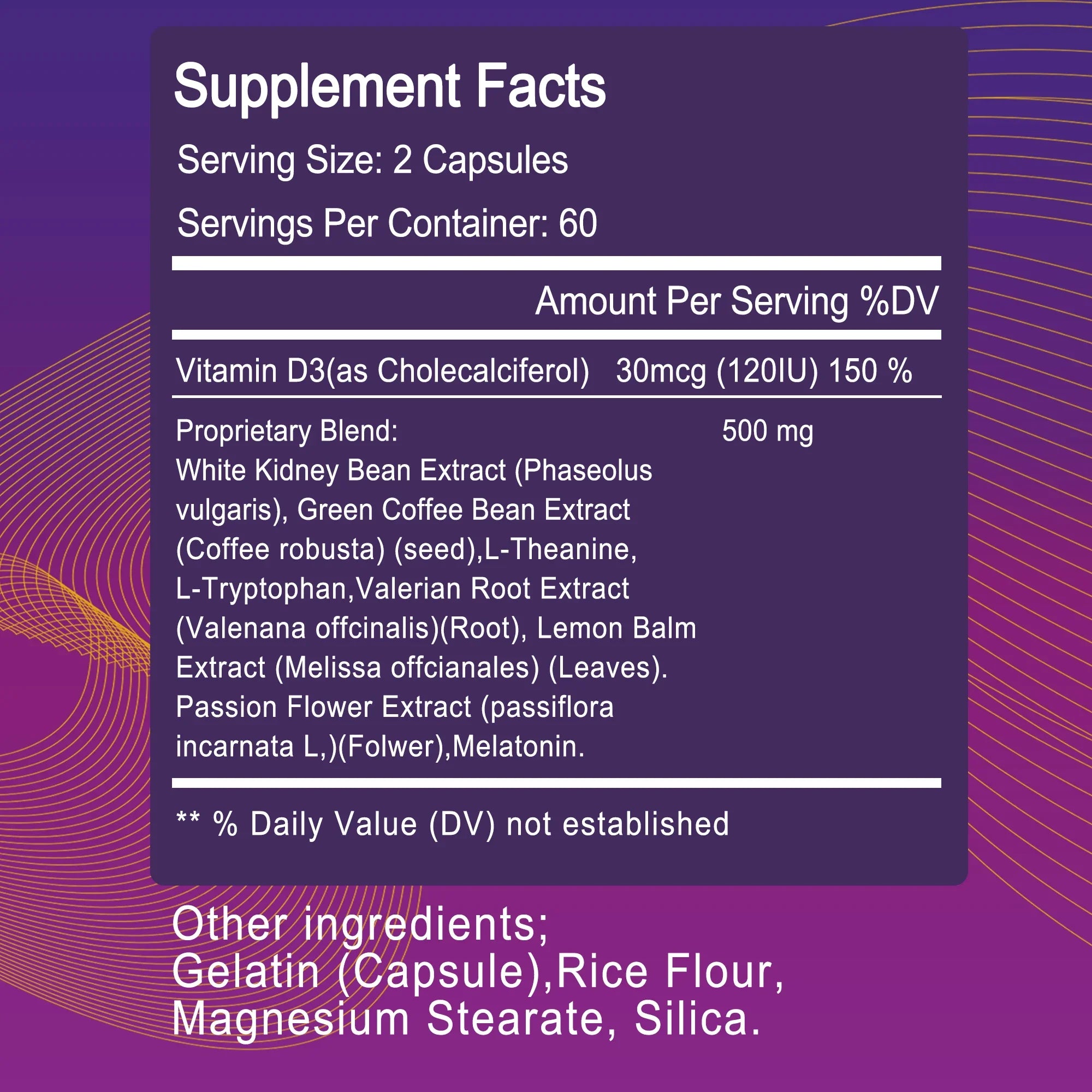 Nighttime Metabolism Capsules - Weight Management,Promote Fat Burning, Accelerate Metabolism - 120 Capsules