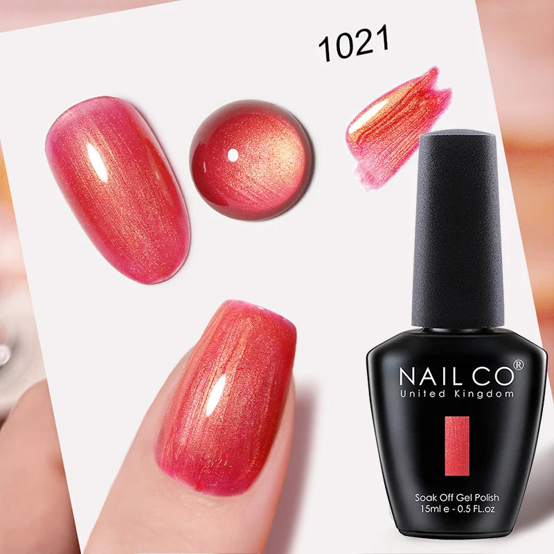 NAILCO 15ml Hema/TPO Free UV Gel Nail Polish Nail Art Manicure Nail Professionals Base Top Varnish Semi Permanent Vernis Nail
