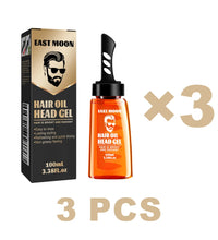 East Moon 2 in 1 Men Hair Wax Comb Long Lasting Fluffy Fresh Strong Hold Versatile Styling Hair Gel Edge Control Hair Care - BlissFully