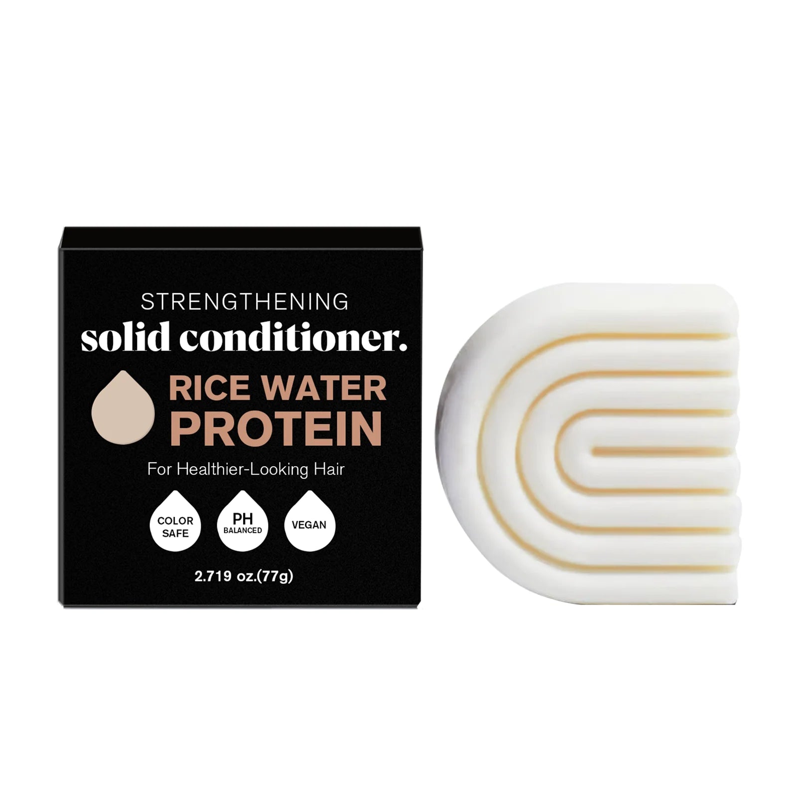 1-3PCS Rice Shampoo & Conditioner Bar Soild Soap for Hair Growth Strengthening Hair Clean Dandruff Nourish Moisturize Hair Care - BlissFully