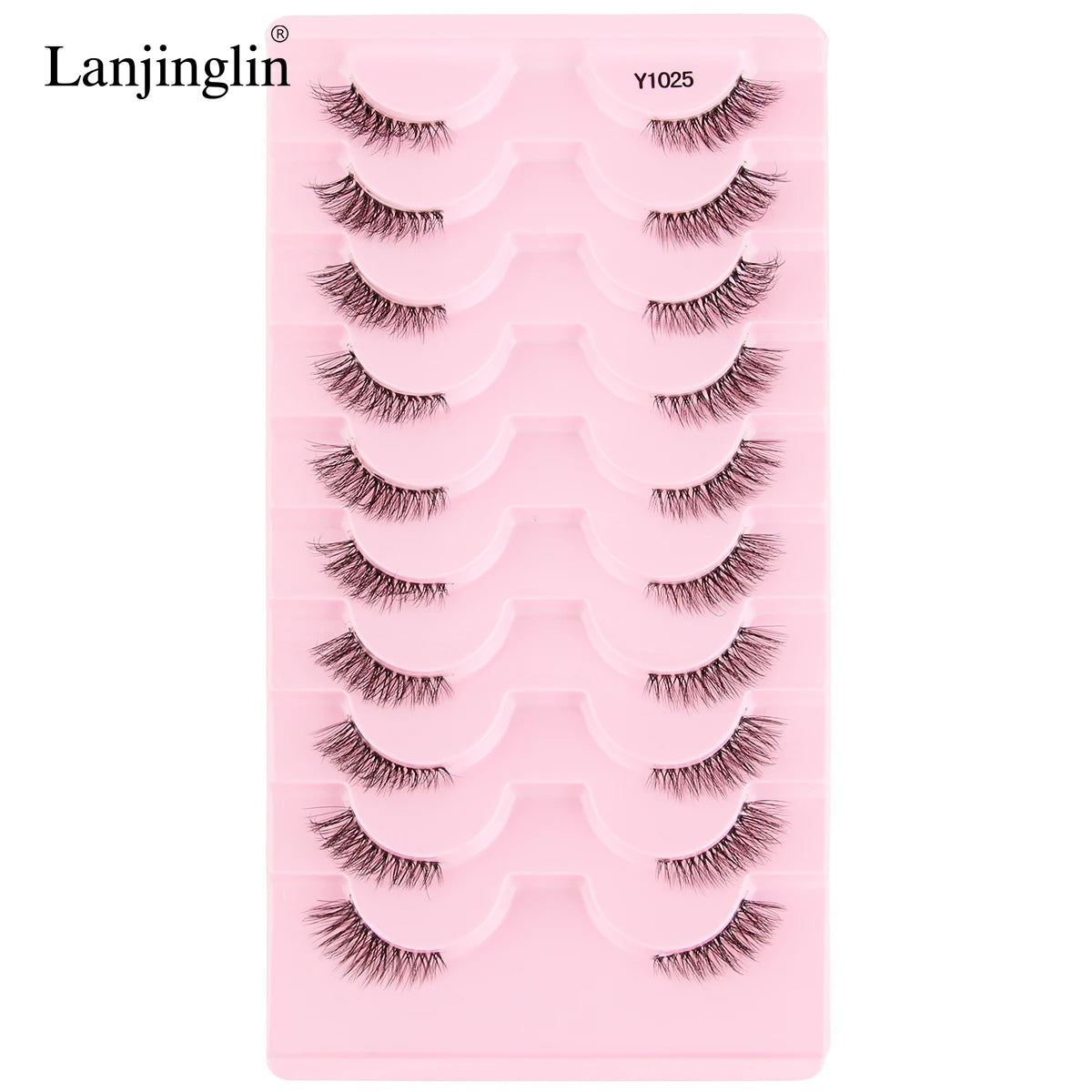 Fake Lashes 3/10 Pairs Half Lashes Cat Eye Natural Long Wispy 3D Mink Eyelash Reusable Makeup Tool Faux Cils maquillaje Cílios