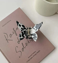 Super Fairy Three-Dimensional Butterfly Half-Tied Hair Back Of The Head Acetate Clip Hair Accessories For Women - BlissFully