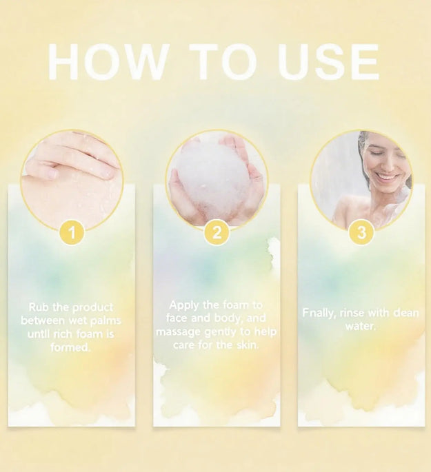 Swarva Persimmon Soap, Natural Aroma & Gentle Cleansing Handmade Bar for Bathing & Skin Care