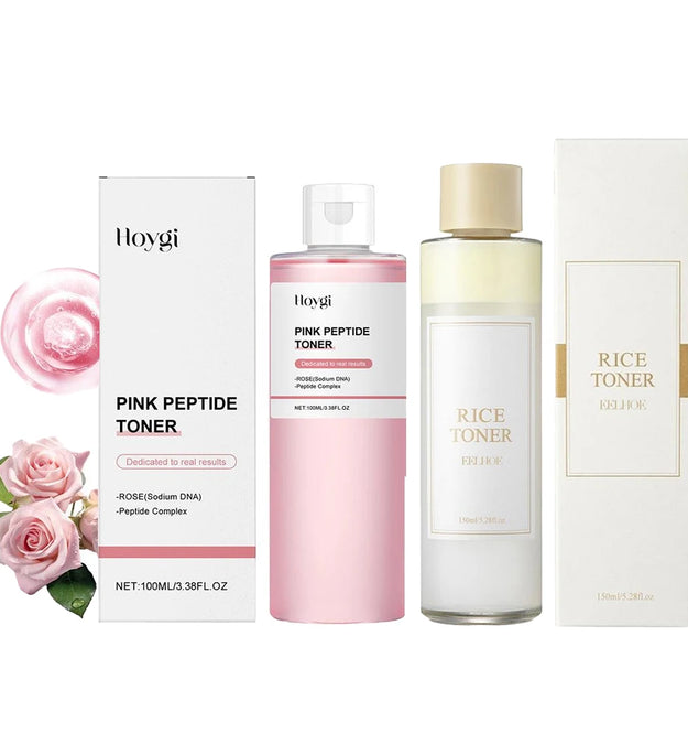 Rose Essence Toner for Glowing Skin Soothing Moisturizer Improve Dark Spots Uneven Tone Deep Nourishing Brightening Facial Water