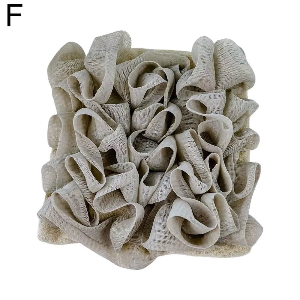 1PC Soft Loofah Sponge Bath Ball -2-in-1 Soap Dispenser And Body Scrub, Bathroom Exfoliating Shower Ball For Men Women