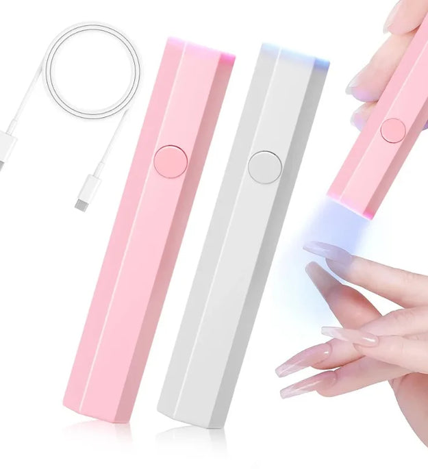 Portable Handheld Mini Nail Lamp For All Gel Polish Quick Dry USB Nail Dryer Machine UV LED Nail Lamp Mini Flashlight Pen