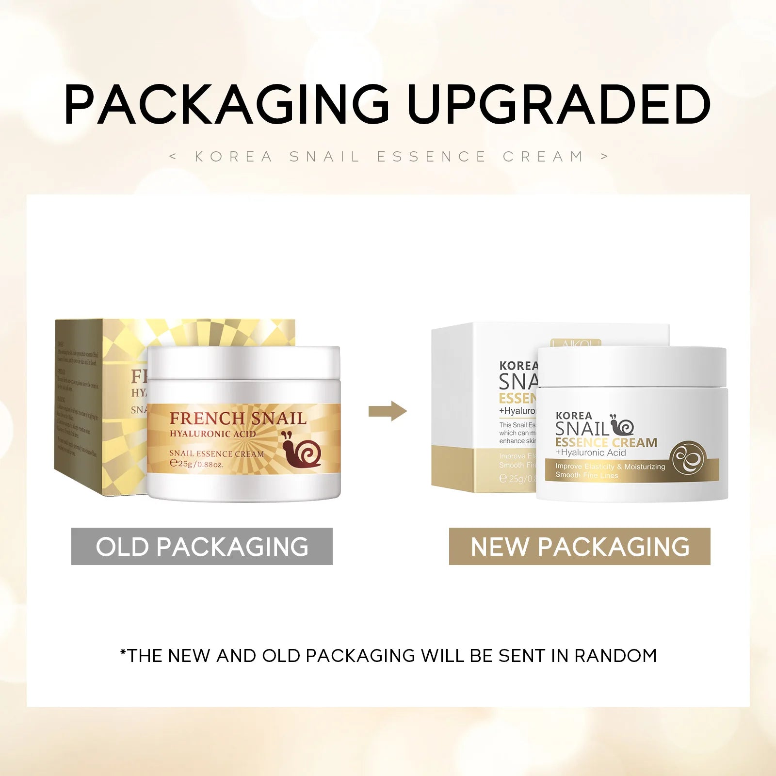 Snail Collagen Face Cream Anti-aging Moisturizing Nourish Repair Face Damaged Lift Firm Smooth Whitening Skin Care Day Cream - BlissFully