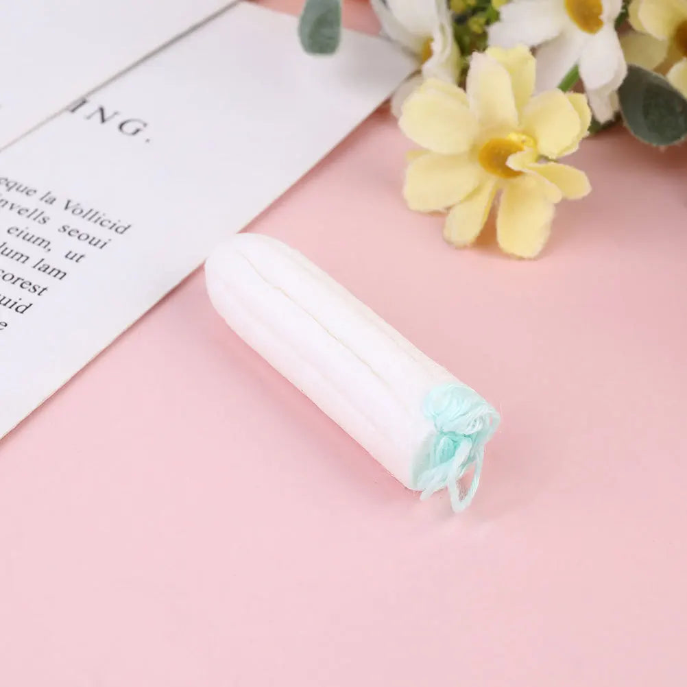 10Pcs Female Sanitary Tampons One-Time Lightweight Breathable Smooth Push- Travel Friendly Women Menstrual Care