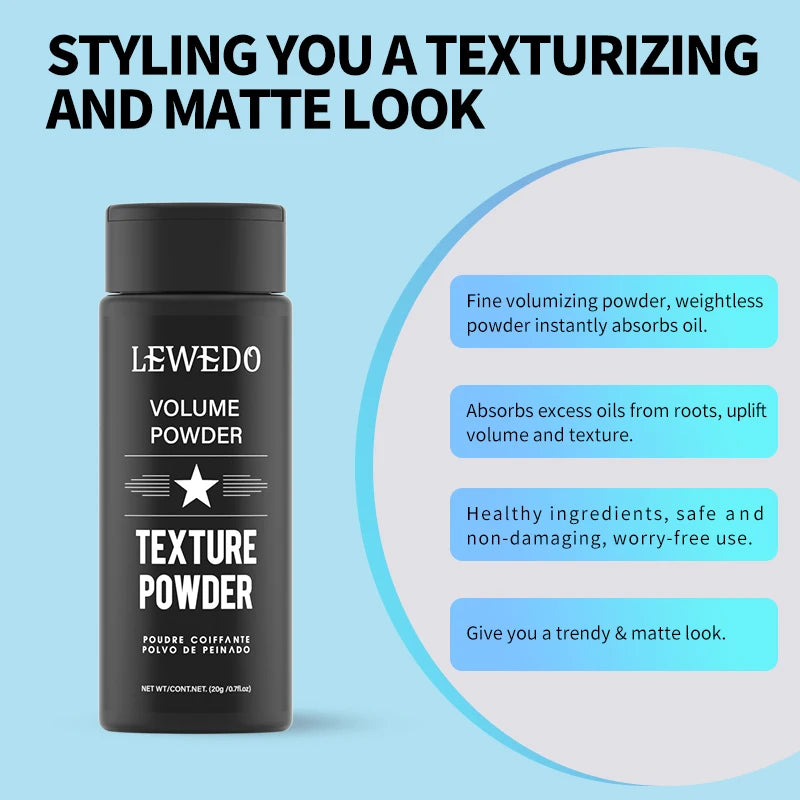 Hair Styling Powder Oil Control Hair Powder Fluffy Hair Powder Increase Hair Volume Instantly Long-Lasting Styling For Men Women - BlissFully