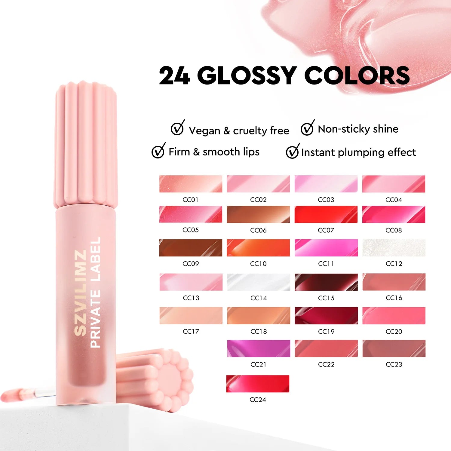 Lip Makeup Kit Private Label Lip Gloss Pencil Liner Balm Matte Glossy Lipgloss Set 3 in 1 Gift Box