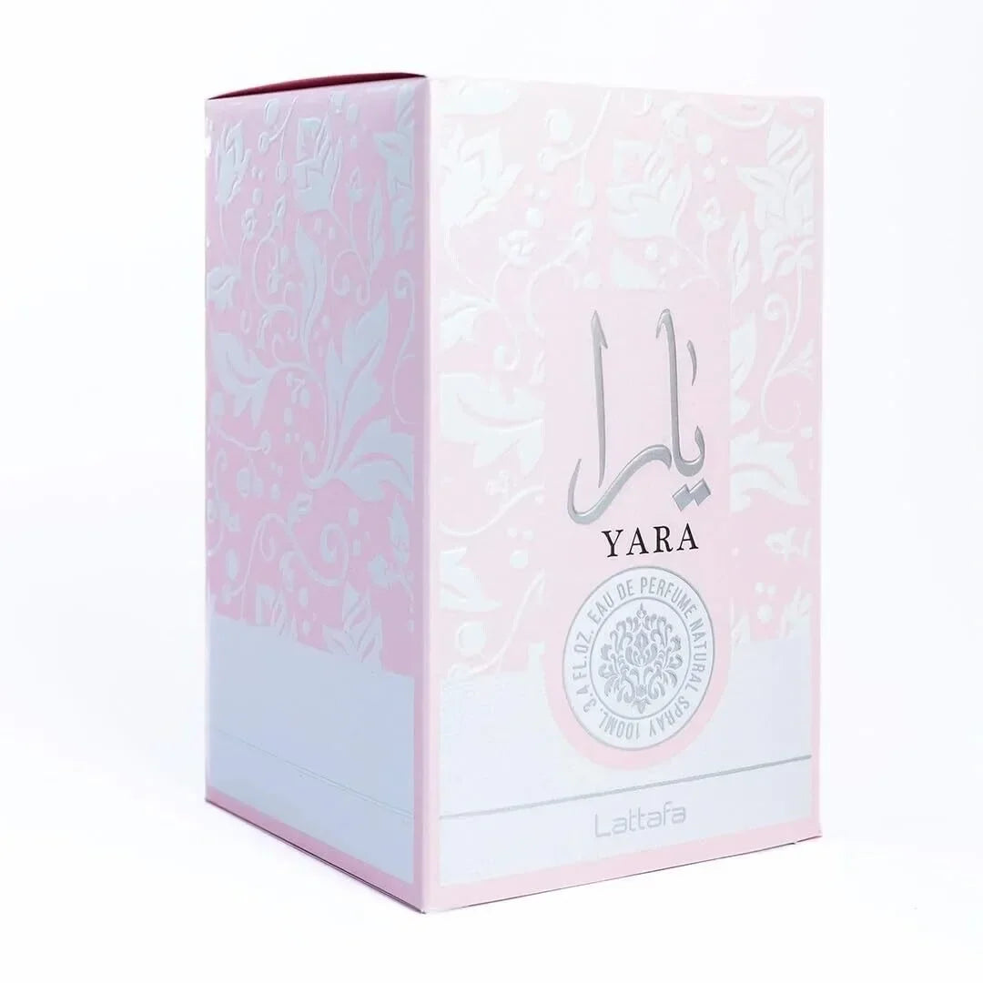Lattafa Yara Pink Edition For Women Eau de Perfume Spray, 3.40 Ounce / 100 ml Long-Lasting Floral Scent Best Valentine's Day Gif