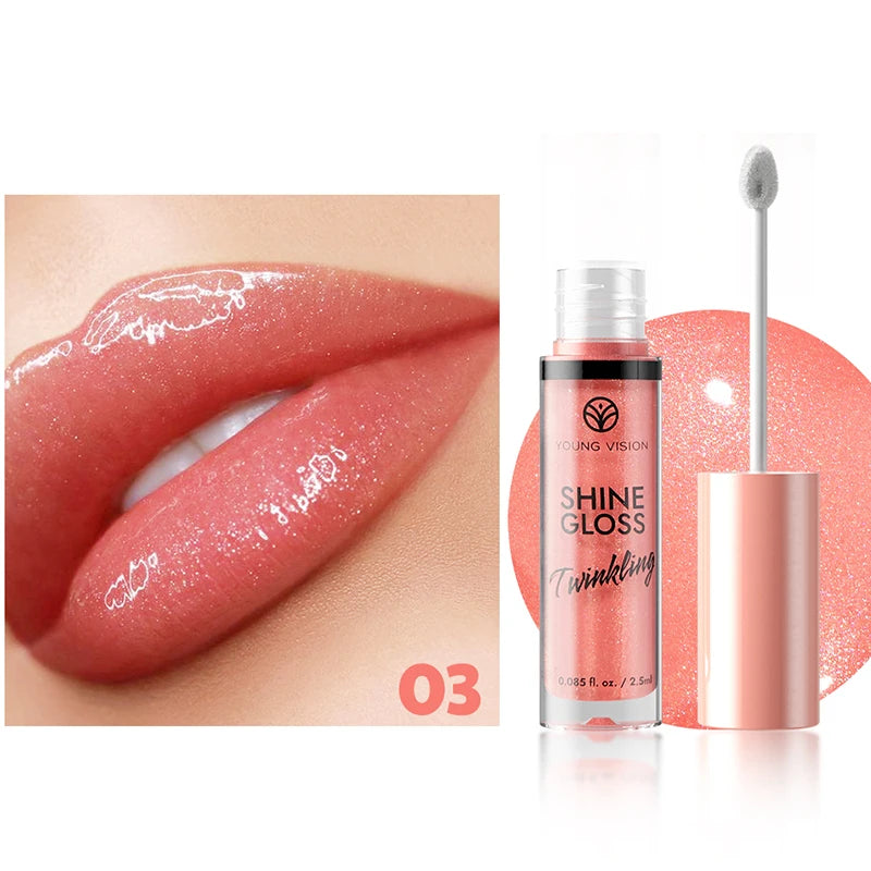YOUNG VISION 6 Colors Fine Shimmer Nourishing Light Lipstick Long Lasting Colors Easy to Apply Lip Moisturizing Lipstick