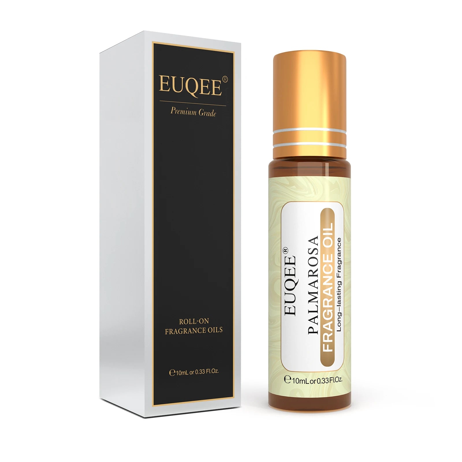 EUQEE 10ml Fragrance Oil Roll-On Long Lasting Scent La Vie Est Belle CHANCE Jadore Cotton Strawberry Mango for Men and Women