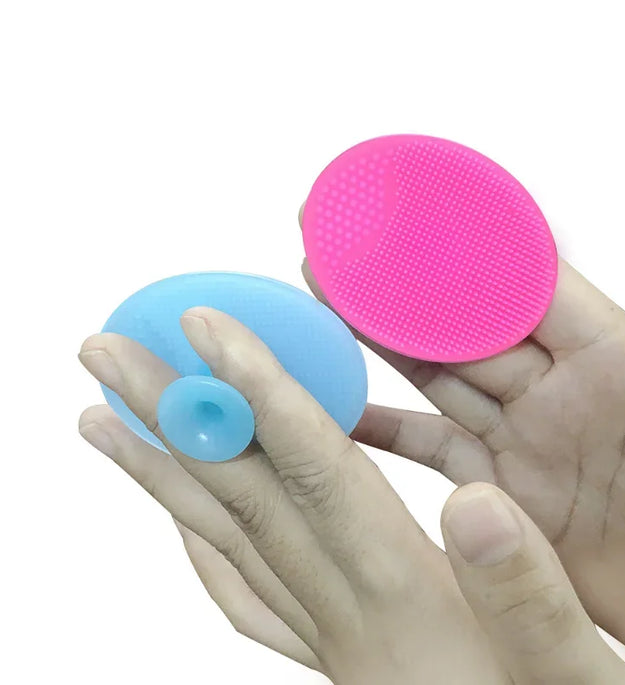 Silicone Shampoo Brush for Baby Infant Bathing Soft Silicone Boys Kids Shower Brush Head Hair Washing Massage Brushes Wipe Comb