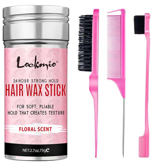 Professional Styling Wax for Women Anti-frizz Pomade Smoothing Broken Back Hair Mud Messy Hairs Control Wax Rod for Natural Wigs - BlissFully
