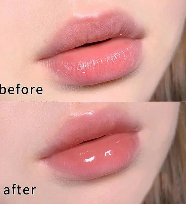 Bee Lip Oil Water-shine Glass Transparent Lip Honey Dry Repair Lip Care toot Lip Moisturizing Lip Oil