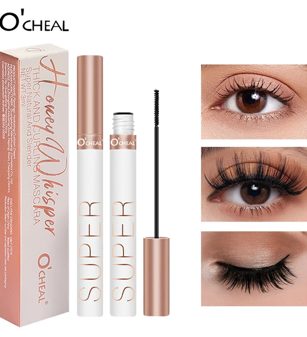 O‘cheal Mascara Black Lash Eyelash Brush 3D Silk Thick Curling Lengthening Eyes Lashes Beauty Makeup Cosmetics Extension Mascara