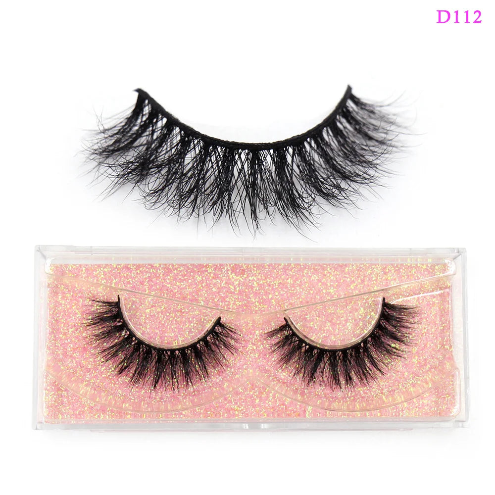 AMAOLASH Eyelashes Mink Eyelashes Thick Natural Long False Eyelashes 3D Mink Lashes High Volume Soft Dramatic Eye Lashes Makeup