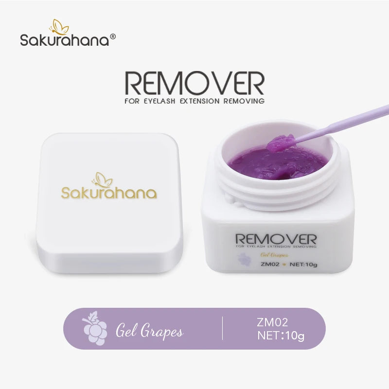 SAKURAHANA Eyelash Glue Remover Remover Gel Cream Korea Professional No Stimulation Remover Makeup Lash Glue Remover Cream
