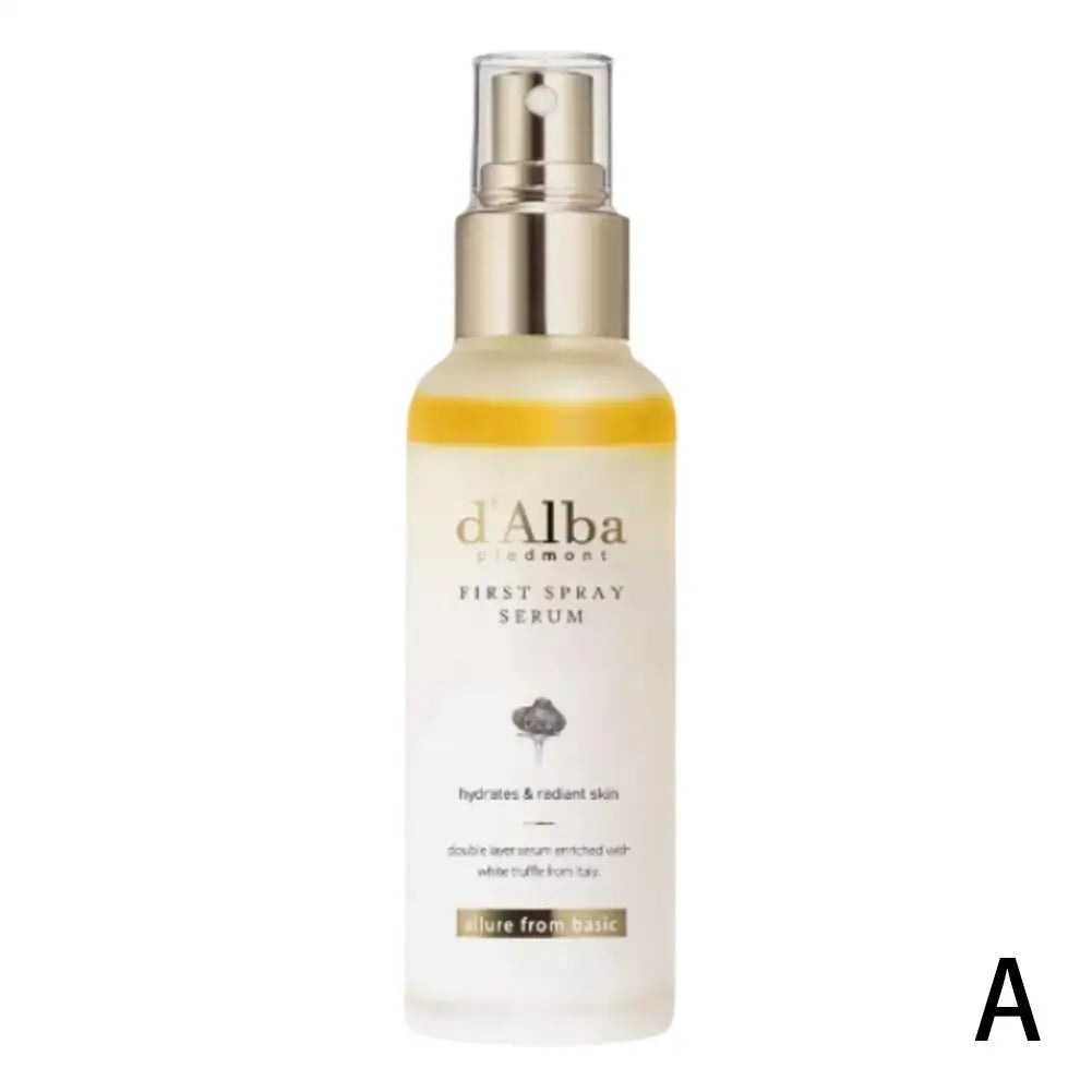 D'Alba White Truffle Aromatic Spray Serum Initial Mist Face Moisturizer Light-weight Soothing PA++++ SPF50+ Sunscreen Skin Care - BlissFully