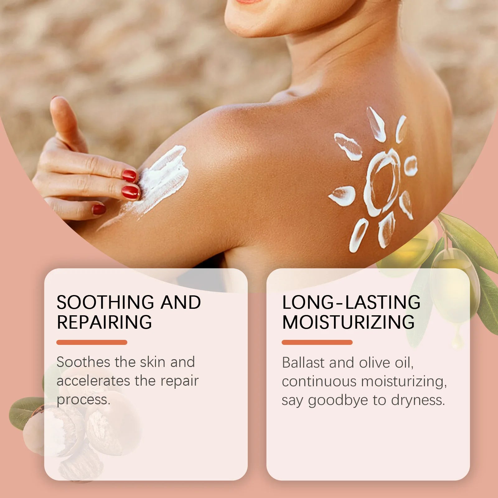 Facial Body Sunscreen SPF 30+ Anti Sun Protection Effectively Lightweight Moisturizer Waterproof Refreshing Oil Control Sunblock