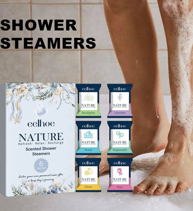 6pcs Aromatherapy Shower Tablets Assisting Sleep Relaxing Relieve Stress Shower Tablets Shower Bombs Bath Supplies