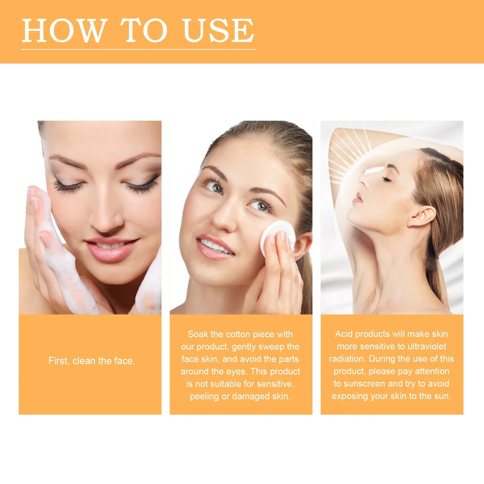 Glycolic Acid 7% Toning Solution Ordinary Acne Remover Lifting Firming Wrinkles Glowing Facial Skin Care Glycolic Acid Toner - BlissFully