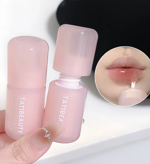 DIKALU Mirror Water Lip Gloss Crystal Jelly Lipstick Hydrating Plumping Moisturizing Colored Lip Tint Lips Care Makeup Beauty