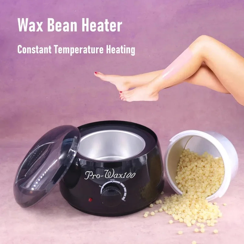 Multi-function Timing Professional Wax Warmer for Hair Removal Depilatory Epilator Heater Paraffin Wax Bean Bead Heating Tool