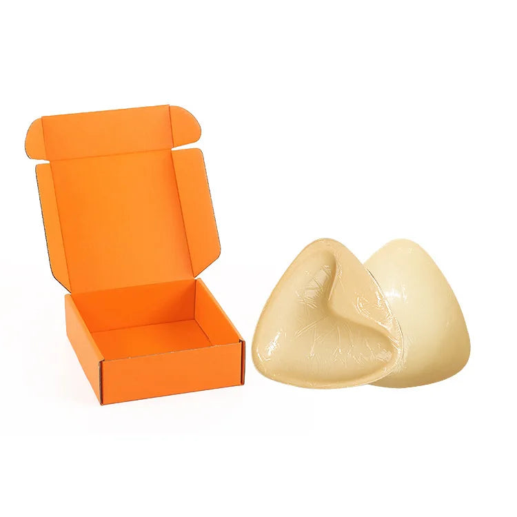 Women Triangle Nipple Cover Sticker Boost Inserts Bra Lift Up Bra Pads Adhesive Cup Chest Patch Breast Invisible Bra Bikini Pad