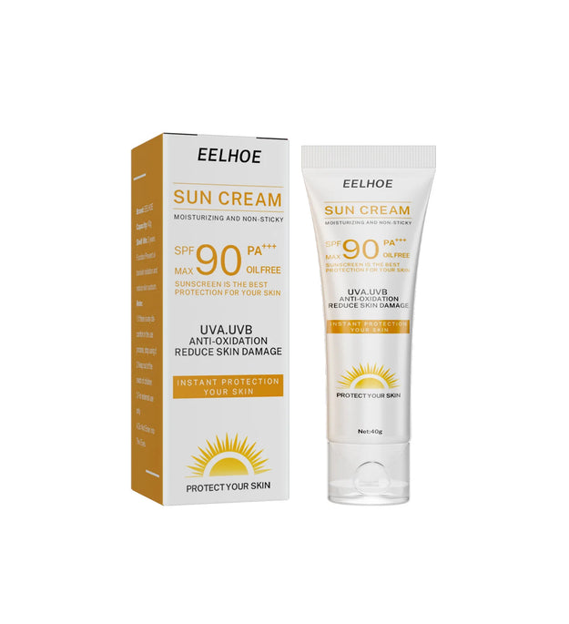 EELHOE Sunscreen Spf 90 Whitening Sun Cream for Face Body Oil-control Bleaching Face Moisturizer Sunblock Skin Protective Cream