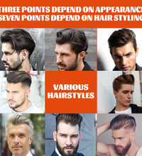 East Moon 2 in 1 Men Hair Wax Comb Long Lasting Fluffy Fresh Strong Hold Versatile Styling Hair Gel Edge Control Hair Care - BlissFully