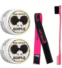 GOIPLE 30G Edge Control for 4C Curls Hair Styling Cream Tames Broken and Fix Bang Pomade Mini Small Hair Gel - BlissFully