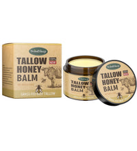 Whipped Beef Tallow and Honey Balm Skin Face Moisturizer Fast Absorption Grass Fed Grass Finished Organic Face Cream Body Lotion - BlissFully